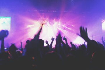 Folla di persone al concerto