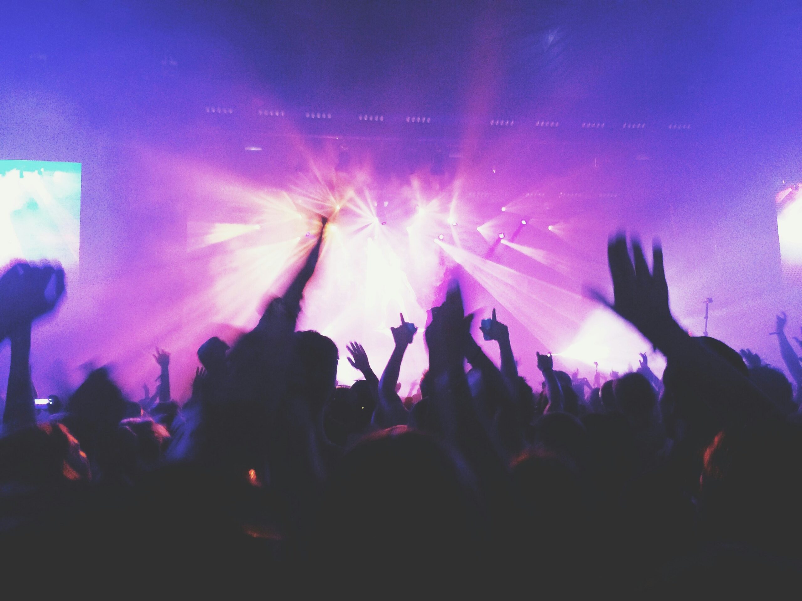 Foto di Abigail Lynna su a unsplash fotofolla-di-persone-al-concerto