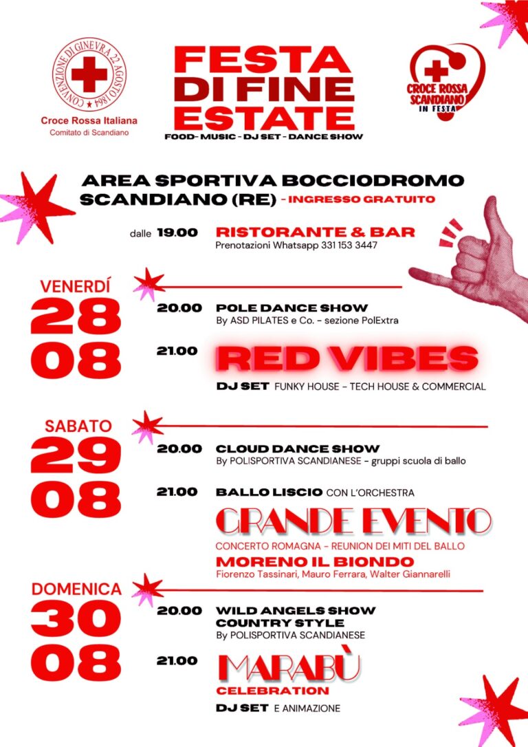 programma festa cri scandiano 2026 mobile